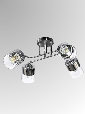 Спот Aitin-Pro НПБ 02-4x60-101 / XA1564/4 (хром)