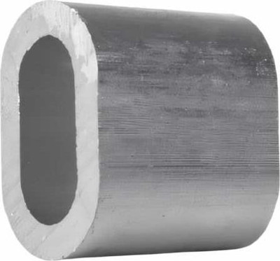 Зажим для каната TOR Втулка алюминиевая 18мм DIN 3093 (Q) / 142181