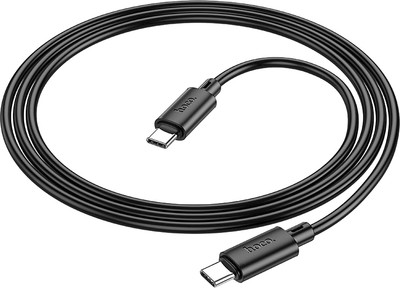 Кабель Hoco X88 Type-C to Type-C (1м, черный)