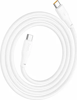Кабель Hoco X93 Type-C to Type-C (1м, белый)