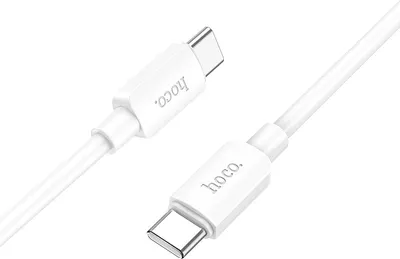 Зарядный кабель Hoco X96 Type-C to Type-C 60W (белый)