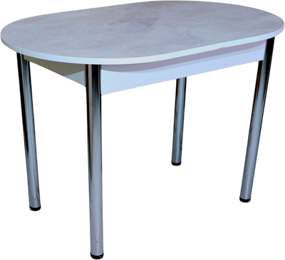 Обеденный стол СВД Юнио 100х60 / 006О.П16.Х (бетон)