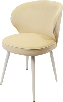 Стул Мирабелла Осло Велюр (кремовый/белый)