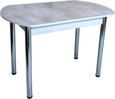 Обеденный стол СВД Юнио 110х70 / 007Э.П16.Х (бетон)