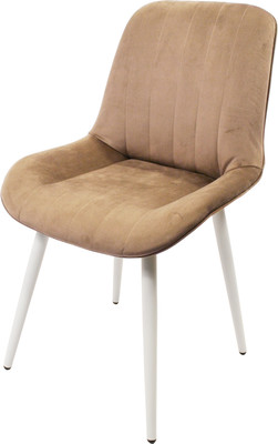 Стул Мирабелла Глазго Велюр (бежевый/белый)