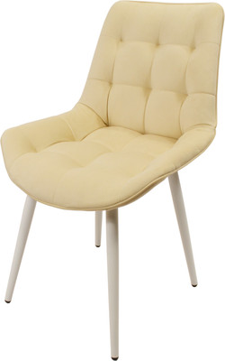 Стул Мирабелла Женева Велюр (кремовый/белый)