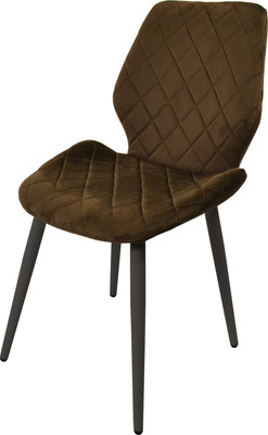 Стул Мирабелла Челси Велюр (кофейный/черный)