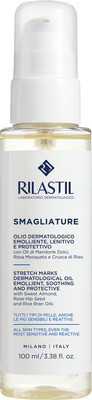 Масло для тела Rilastil от растяжек, смягчающее, успокаивающее и защитное (100мл)