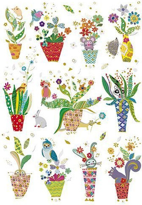 Открытка Turnowsky Вазы с цветами MO7332