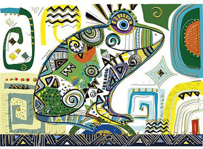 Открытка Turnowsky Лягушка MO7333