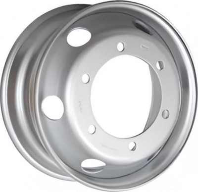 Штампованный диск Asterro 1757B 17.5x6" 6x245мм DIA 202мм ET 116мм Серебристый