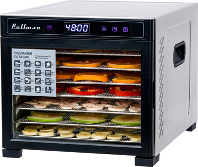 Сушильный шкаф для овощей и фруктов Pullman PL-1101 (+книга рецептов)