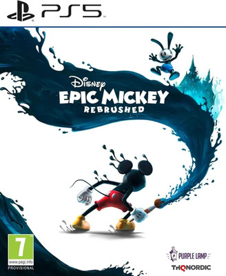 Игра для игровой консоли PlayStation 5 Disney Epic Mickey: Rebrushed (EU pack, EN version)