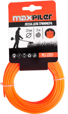 Леска для триммера P.I.T 2.0мм / MLB-12015 (15м)