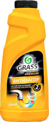 Средство для устранения засоров Grass Digger-Gel Premium (500мл)