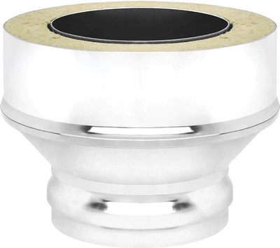 Переходник для труб Везувий AISI 430 1.0мм/0.5мм д.115x200 (ММ)