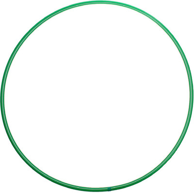 Обруч для художественной гимнастики Соломон 1209330 (зеленый)