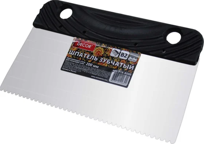 Шпатель Decor 200x80x0.5мм / 316-8500