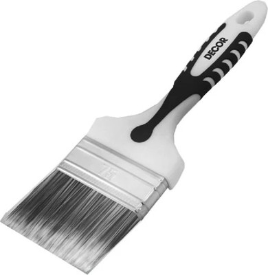 Кисть малярная Decor Black White универ Premium / 860-025 (25х15мм)