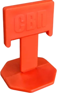 Клипсы для выравнивания плитки Decor Флажок 1.4мм / 339-1050 (50шт)