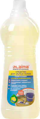 Чистящее средство для пола Laima Professional. Лимон. Концентрат / 601607 (1кг)