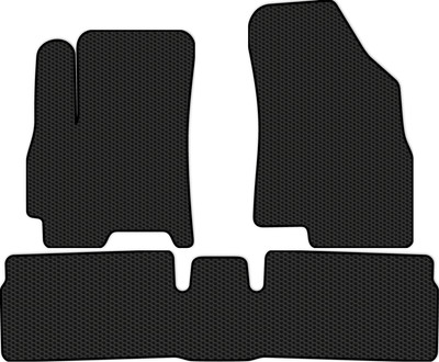 Комплект ковриков для авто Alicosta 2207_1 для Chery Tiggo 4 I SUV 2017-н.в. (EVA соты, черный, задний ряд)