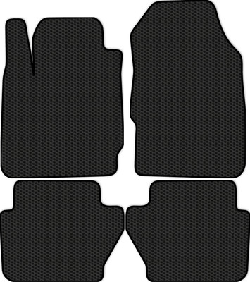Комплект ковриков для авто Alicosta 0350_1 для Ford Fiesta V хэтчбек 5 дв/Mk6 2008-2012 (EVA соты, черный)