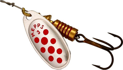 Блесна Mepps Comet 3 Silver/Red Dots / 529323-B