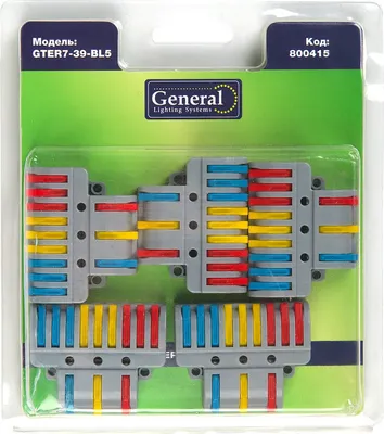 Набор клемм General Lighting GTER7-39-BL5 / 800415 (5шт)