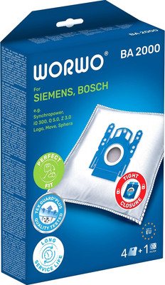 Комплект пылесборников для пылесоса Worwo Bosch (G,H) / BA2000