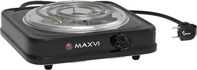 Электрическая настольная плита Maxvi HE101 (черный)