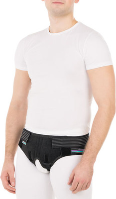 Бандаж грыжевой паховый Медиана Т.29.91 (L, черный)