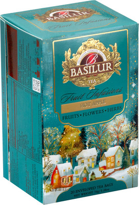Чай пакетированный Basilur Фруктовое вдохновение Горячее яблоко (20пак)