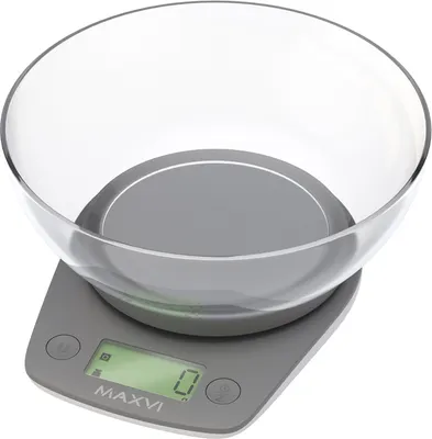 Кухонные весы Maxvi KS102P (серый)