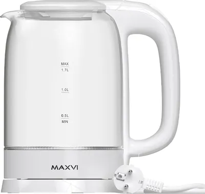 Электрочайник Maxvi KE1741G (белый)