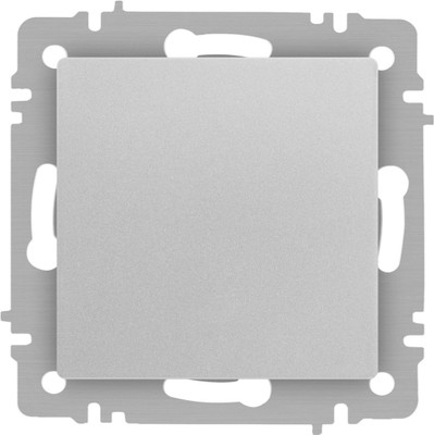 Выключатель INTRO Accent 6-103-03 / Б0063443 (алюминий)