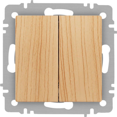 Выключатель INTRO Accent 6-107-11 / Б0063576 (сосна)