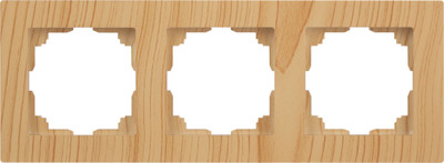 Рамка для выключателей и розеток INTRO Accent 6-503-11 / Б0063795 (сосна)