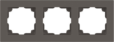 Рамка для выключателей и розеток INTRO Accent 6-503-09 / Б0063793 (титан)