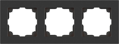 Рамка для выключателей и розеток INTRO Accent 6-503-07 / Б0063791 (графит)
