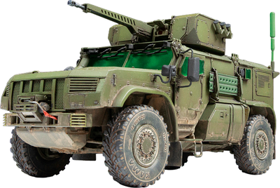 Сборная модель Звезда Бронеавтомобиль Тайфун ВДВ 4x4 К-4386 / 3648