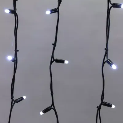 Светодиодная бахрома Neon-Night Айсикл 255-225 (4x0.6м, белый)