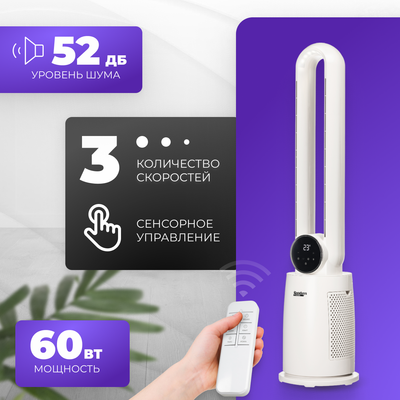 Вентилятор Sundays Home NDY-EF603R (белый)