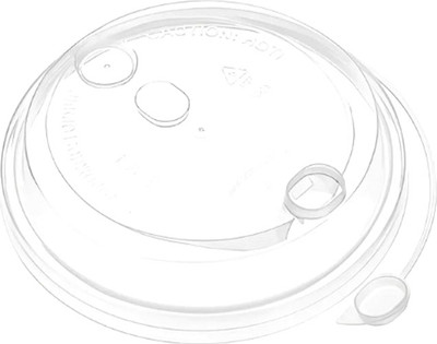 Набор крышек для стаканов Паксервис Hide 80мм / 288534 (150шт, прозрачный)