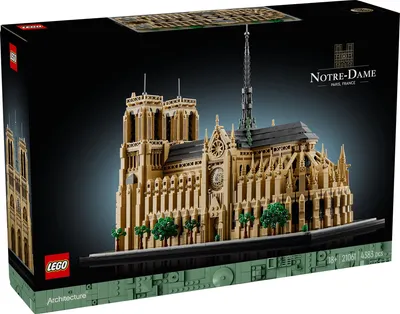 Конструктор Lego Architecture Собор Парижской Богоматери 21061