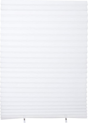 Штора-плиссе Рыжий кот Skandi Самоклеящаяся 120х180 / 109167 (белый)