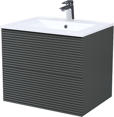 Тумба под умывальник IDDIS Bild / BIL60G0i95 (темно-серый)