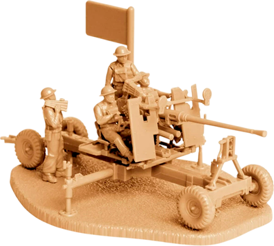 Сборная модель Звезда Британкское 40-мм зенитное орудие Бофорс / 6170