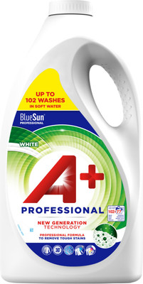 Гель для стирки A+ Professional White для белого белья (4.62л)
