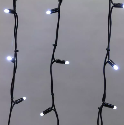 Светодиодная бахрома Neon-Night Айсикл 255-245 (5.6x0.9м, белый)